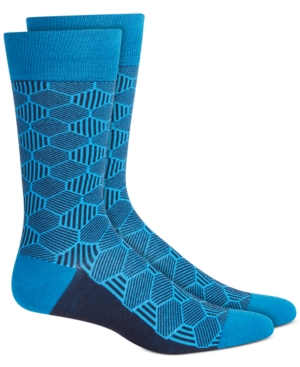 Alfani Men's Geo Line Socks Created for Macy's