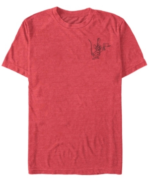 Fifth Sun Men's Timothy Mouse Line Short Sleeve T-Shirt