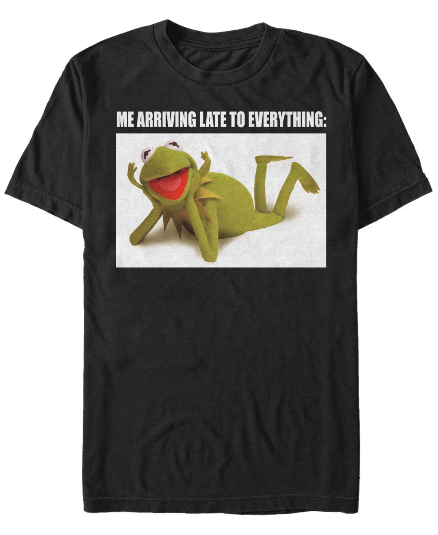 Мужская футболка Fifth Sun Late Kermit Short Sleeve, цвет: Чёрный — фото 1