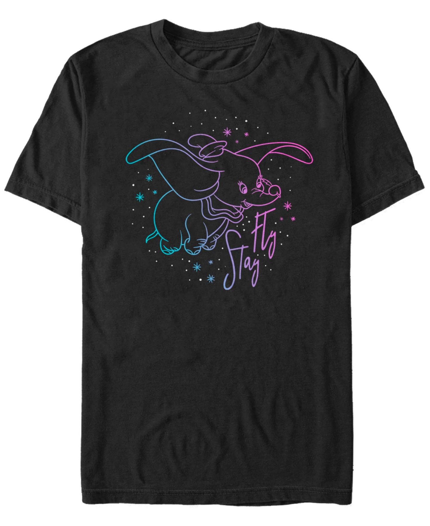 Мужская футболка Fifth Sun Stay Fly Dumbo Short Sleeve, цвет: Чёрный — фото 1