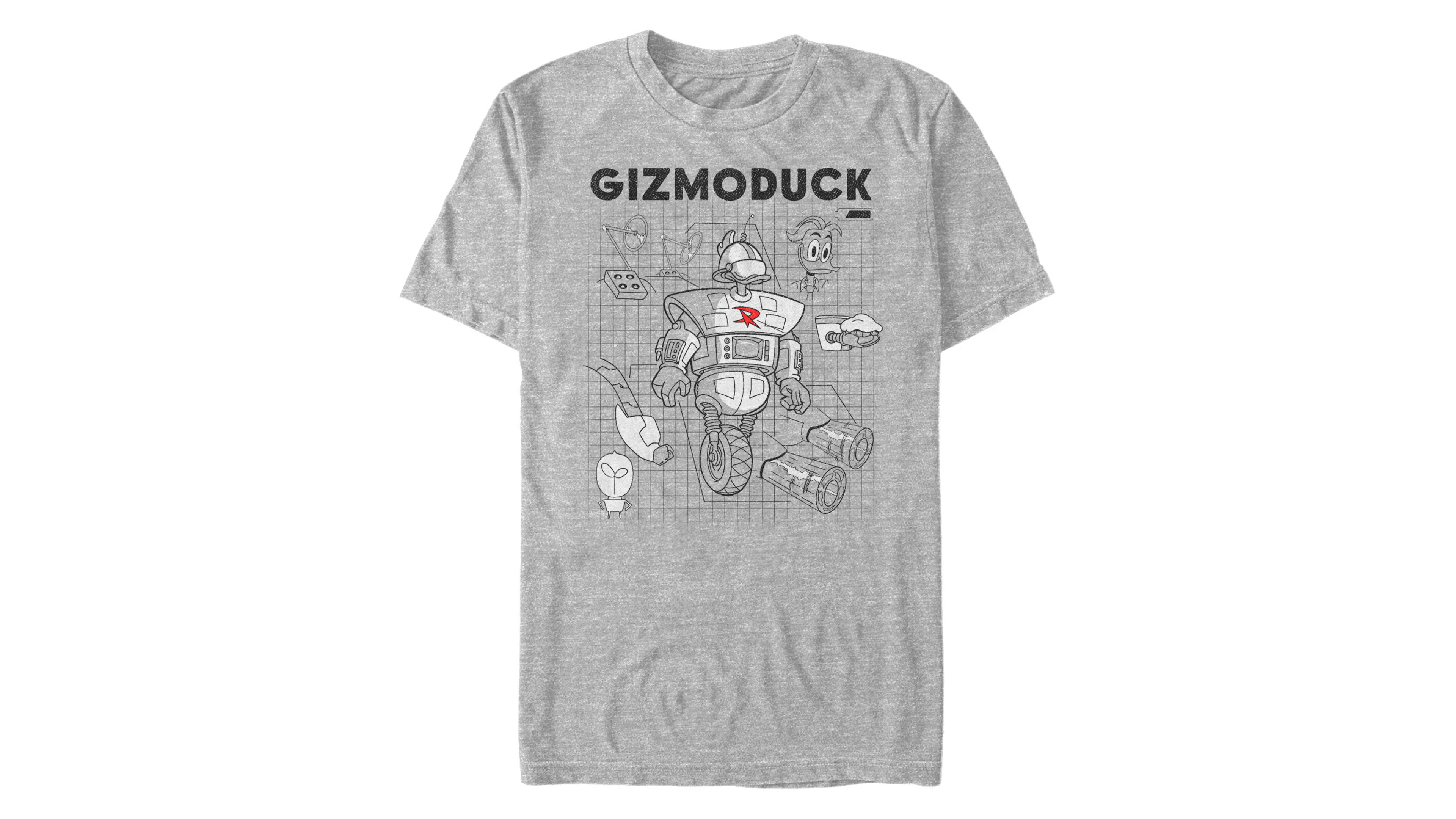 Fifth Sun Men's Gizomoduck Schematic Short Sleeve T-Shirt