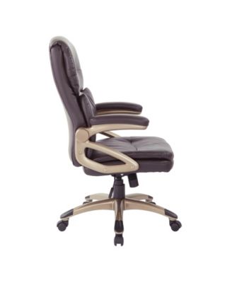 High Back Leather Executive Office Manager's Chair