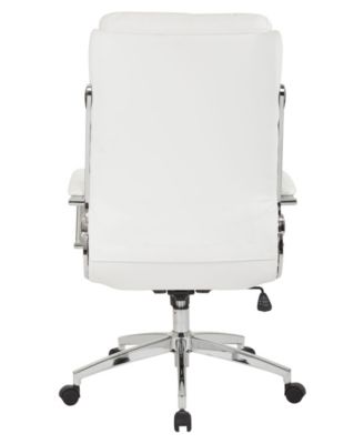 Executive Faux Leather Office High Back Chair