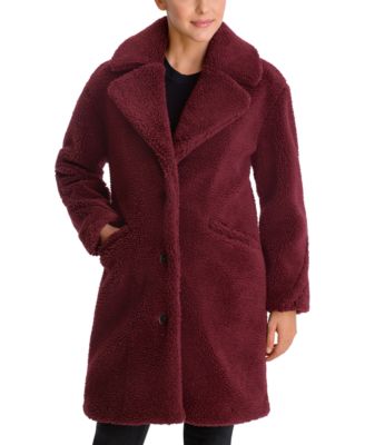 macys womens teddy coat