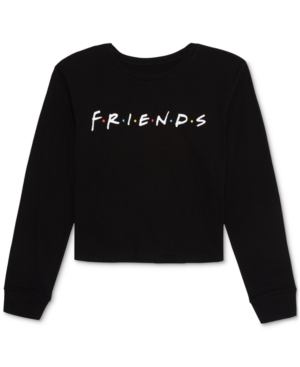 image of Warner Brothers Juniors- Friends Basic Long-Sleeve T-Shirt