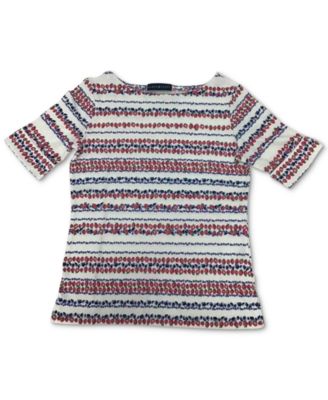 Karen Scott - Berry-Print Top