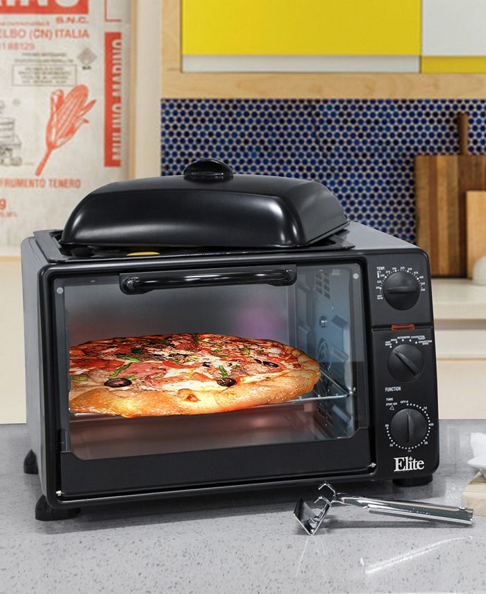 Elite Gourmet Elite Platinum 0.8' Multi function Toaster Oven with