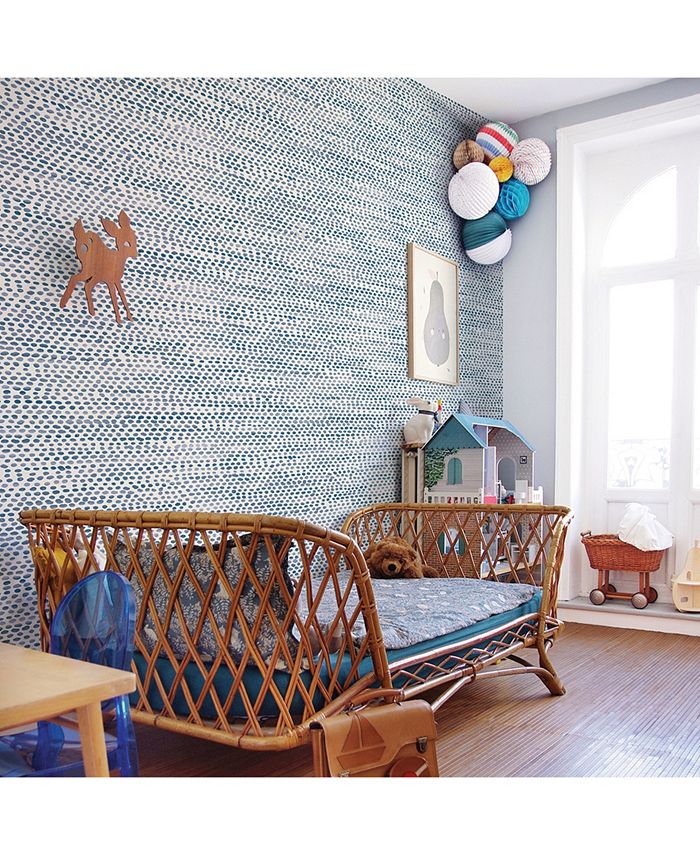 Tempaper Moire Dots Peel and Stick Wallpaper Macy's