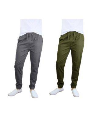 cheap twill joggers