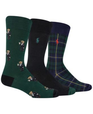 ralph lauren martini bear socks