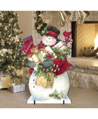 by Susan Winget Dark Night Presents Santa Outdoor, Wall and Lawn Decor