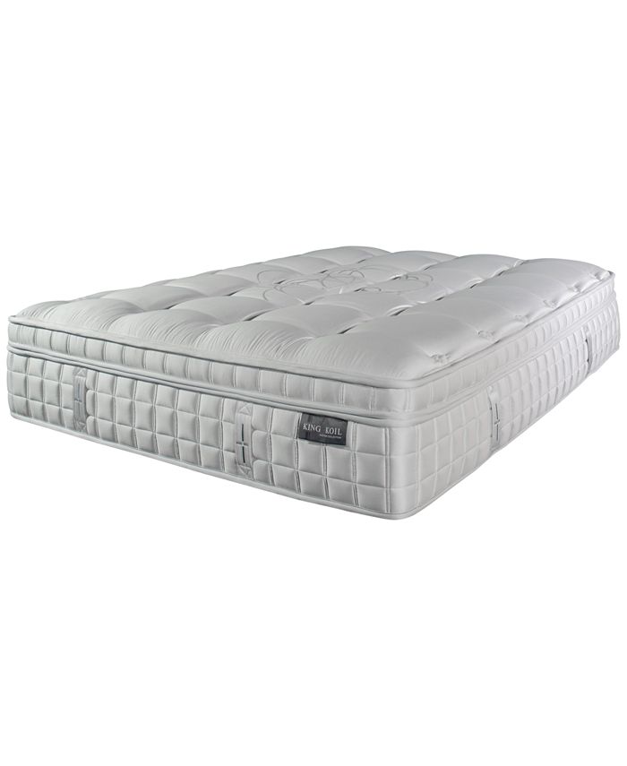 King Koil - Addington 15" Plush Box Pillow Top Mattress- Twin