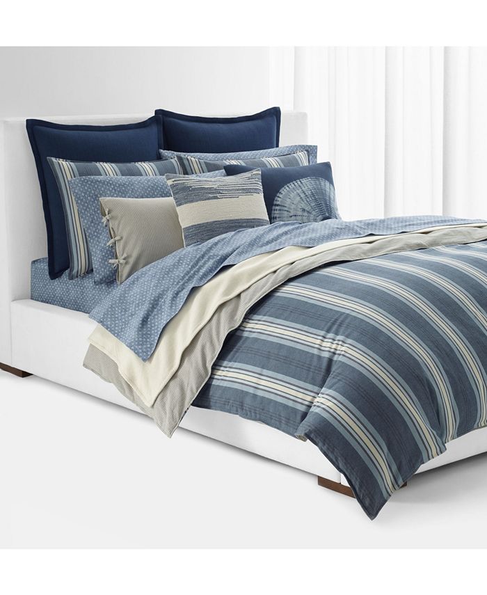 Lauren Ralph Lauren Gavin Stripe 3-Pc. Comforter Set, Full/Queen & Reviews  - Home - Macy's