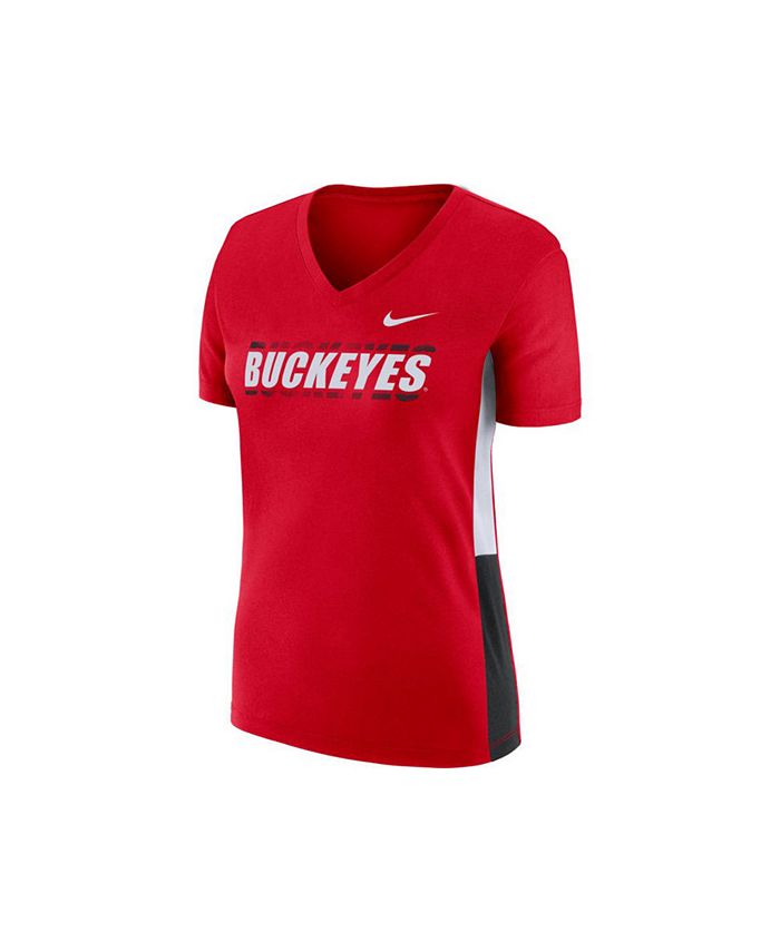 Nike Ohio State Buckeyes Women's Breathe T-Shirt - Macy's