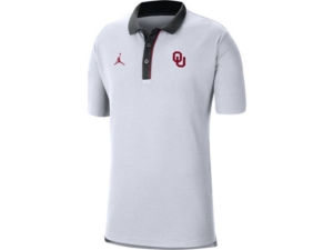 Jordan Oklahoma Sooners Men's Team Polo