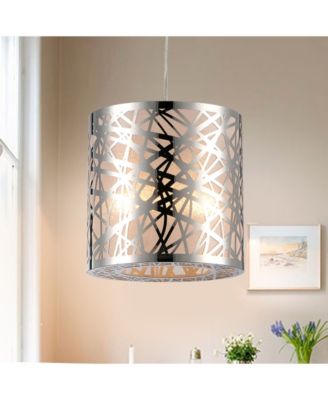 Janna 11" 1-Light Indoor Pendant Lamp with Light Kit