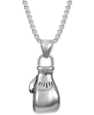 image of Inc Men-s Stainless Steel Boxing Glove 24