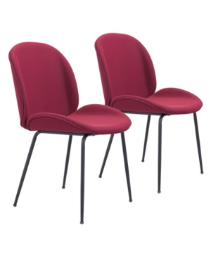 Zuo Miles Dining Chair Set of 2