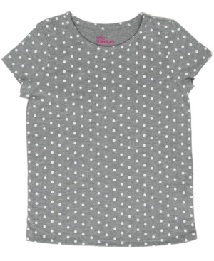 image of Epic Threads Little Girls Short Sleeve Polka Dot Basic Tee