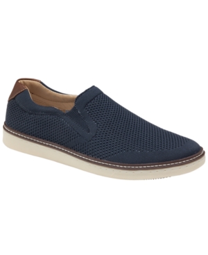 image of Johnston & Murphy Men-s McGuffey Knit Slip-On Shoes Men-s Shoes