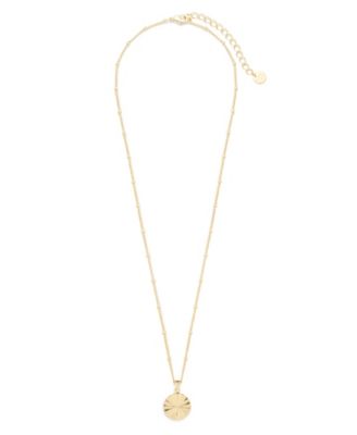 14K Gold Plated Celeste Pendant Necklace