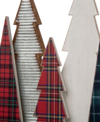 Wooden Christmas Tree Table decor