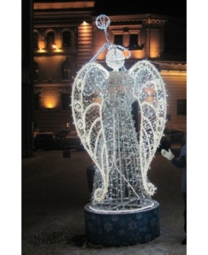 Northlight Pre-Lit Trumpeting Angel Commercial Christmas Outdoor Decoration