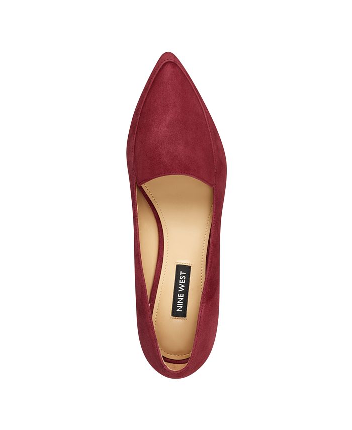 nine west tan flats