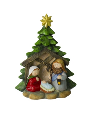 Northlight Children's First Table Top Nativity Scene Christmas Decoration In Green