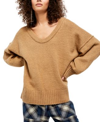 Free People Easy Street Tunic Sweater Reviews Sweaters Women Macy S