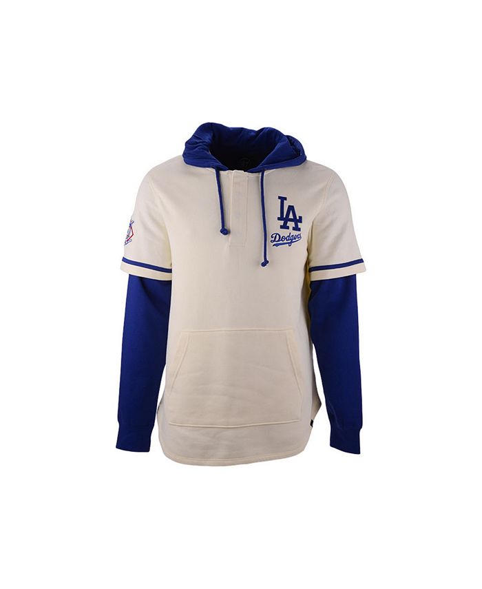 Los Angeles Dodgers Men's 47 Brand Blue Shortstop Pullover Hoodie