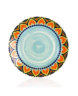 Zen Mozaik Blue 16 Pc. Dinnerware Set, Service for 4