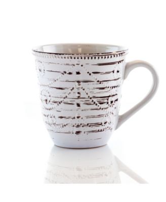 Rustic Birch 16 Pc. Dinnerware Set, Service for 4