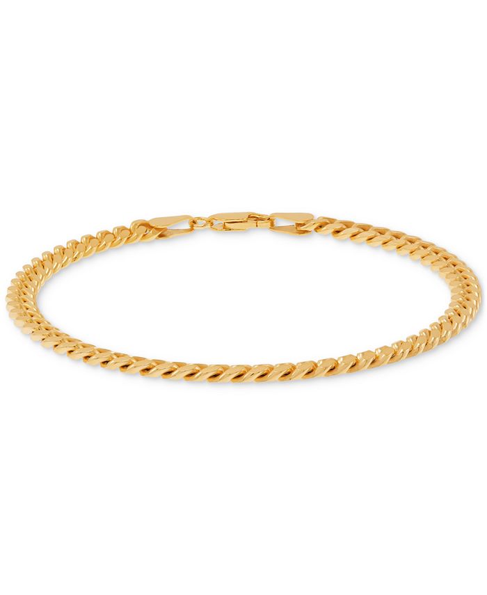 Macy's Men's Cuban Link Bracelet Macy's