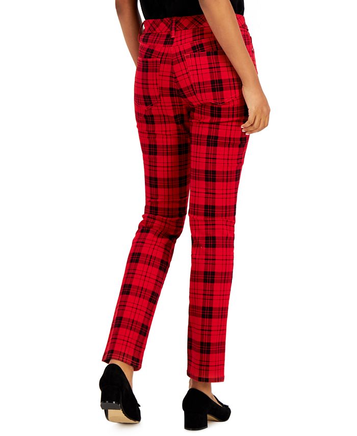 Charter Club Plaid Jeans, Created for Macy's - Macy's