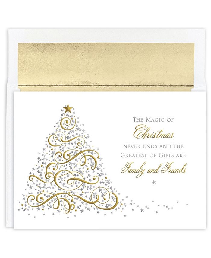 Masterpiece Studios Masterpiece Cards Magic Holiday Boxed Cards, 16 ...