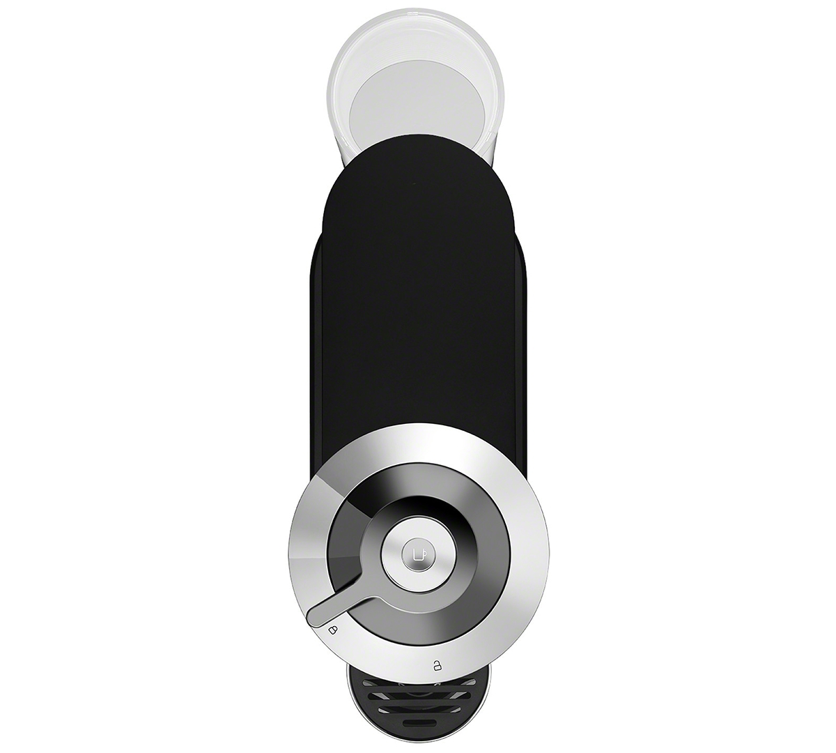 Nespresso Vertuo Next Deluxe Coffee and Espresso Machine by De'Longhi - Chrome