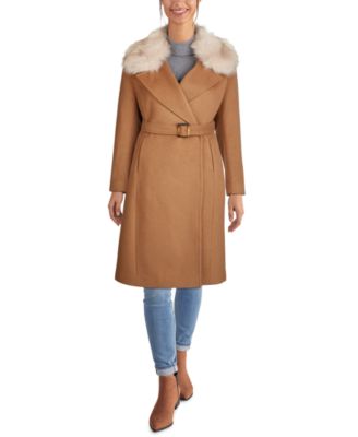 cole haan wrap coat