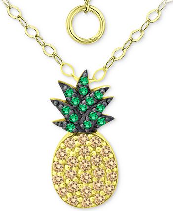 Macy s store pineapple necklace