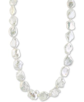 freshwater keshi pearl necklace