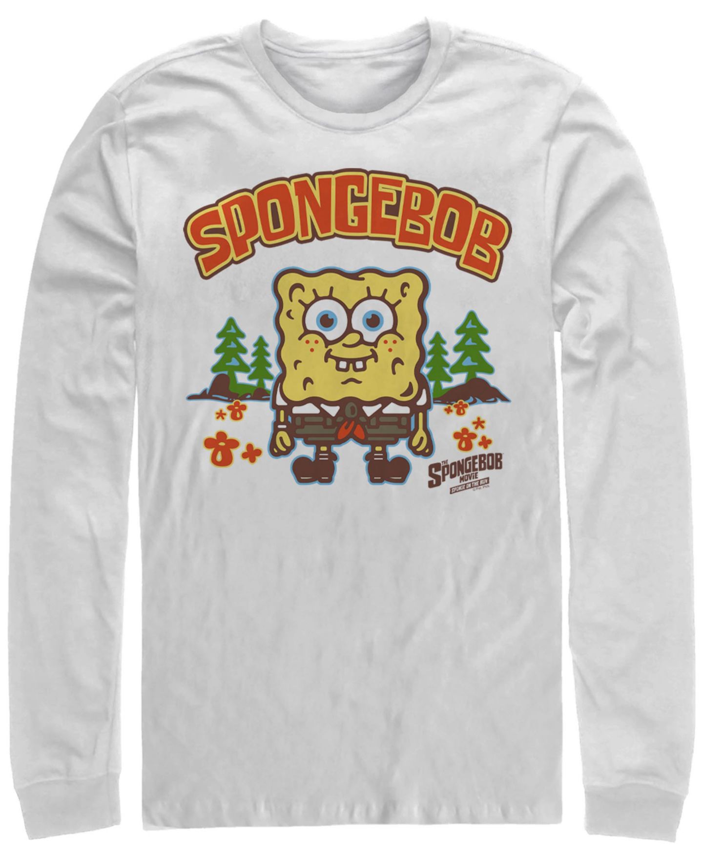 Мужская футболка Fifth Sun Spongebob, цвет: Белый — фото 1