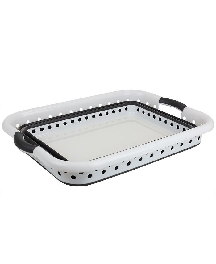 Home Basics Collapsible Laundry Basket Macy's