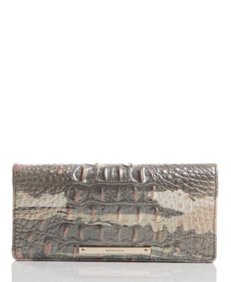 brahmin leather wallet