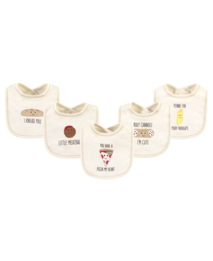 Touched by Nature Boys and Girls Pizza Bibs Pack of 5