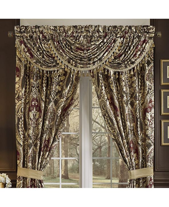 Croscill Julius Curtain Panel Pair, 84" x 82" & Reviews Window