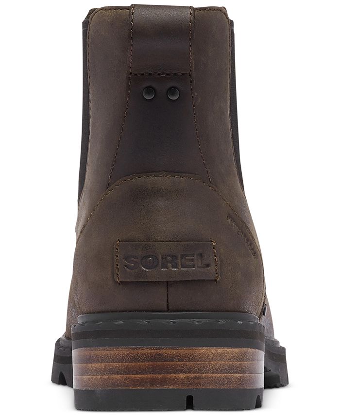 sorel women's lennox shearling booties