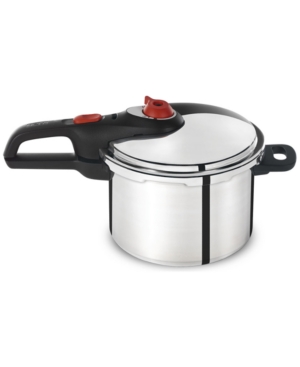 T-FAL SECURE ALUMINUM 6-QT. STOVETOP PRESSURE COOKER