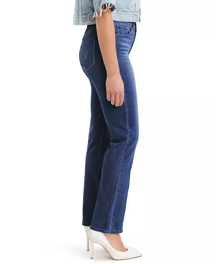 Women's Classic Mid-Rise Straight-Leg Jeans - thumbnail 2