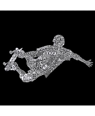 LA Pop Art Mens Word Art Popular Skating Moves and Tricks Crewneck Sweatshirt 7490₽