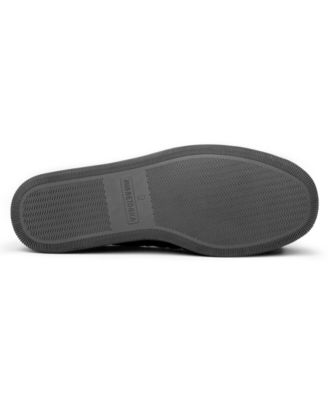 Men's Pile Lined Hardsole Wide Width Slipper